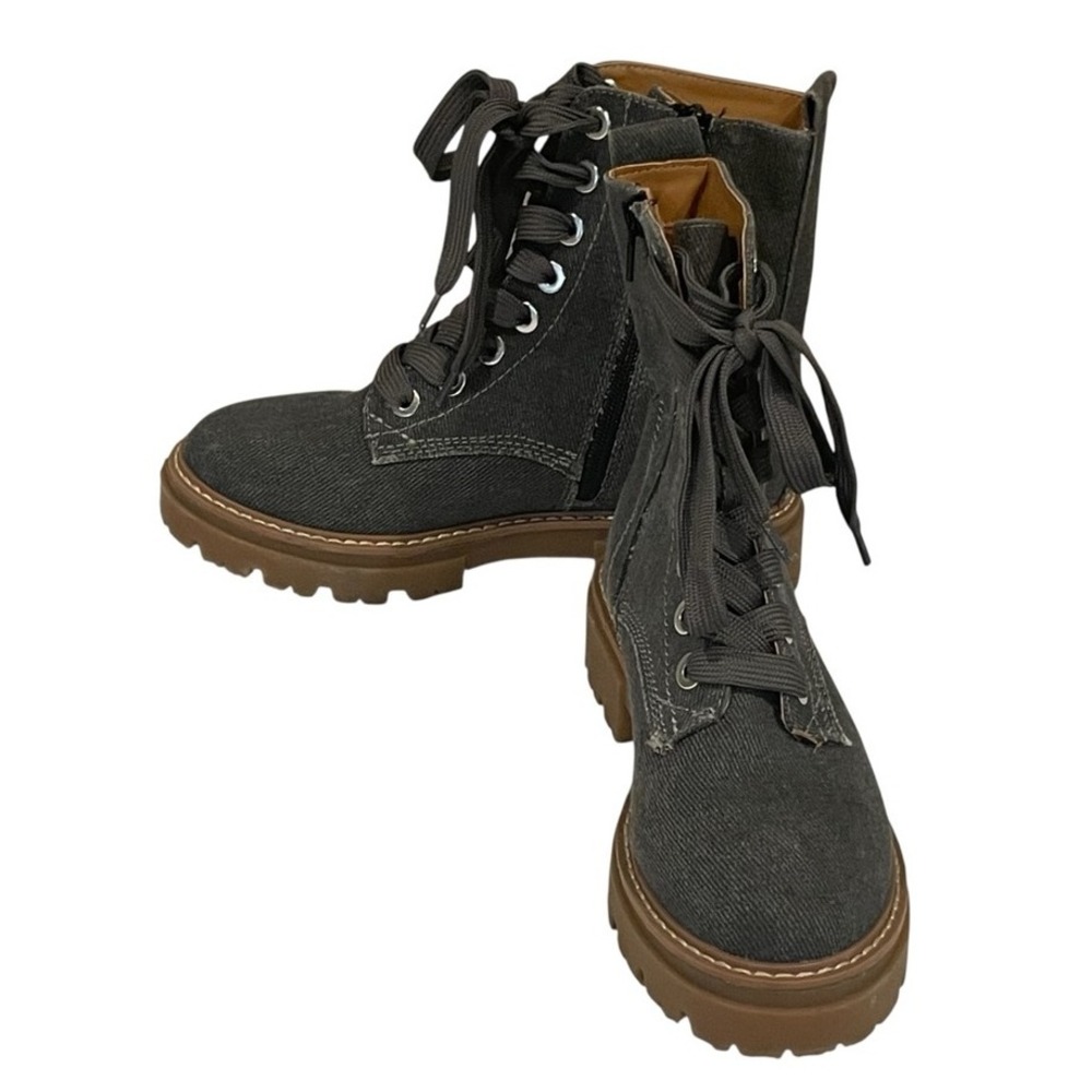 Sun +‎ Stone TIIAA Gray Connor Boots 6M Lug Sole